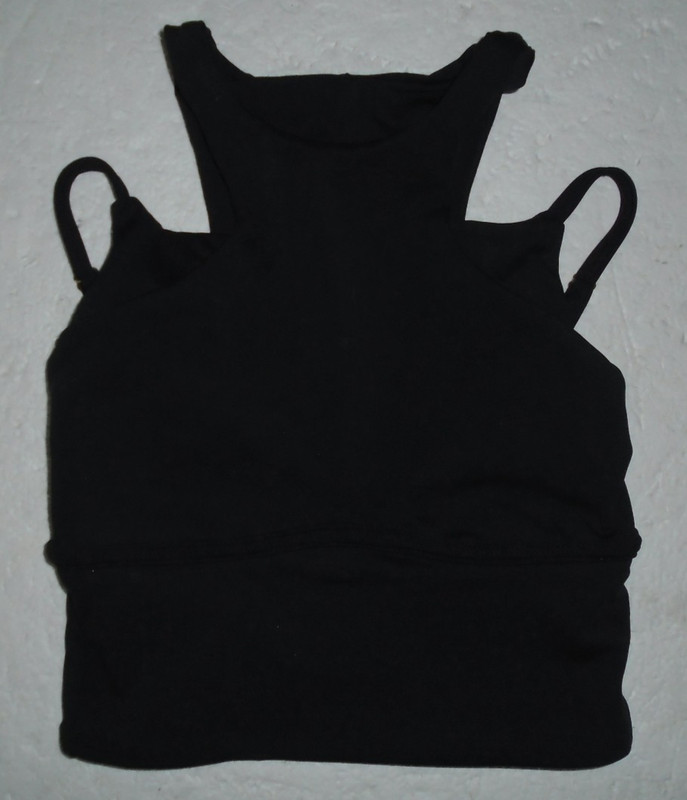 Five Dancewear Black Dance Top Youth XL