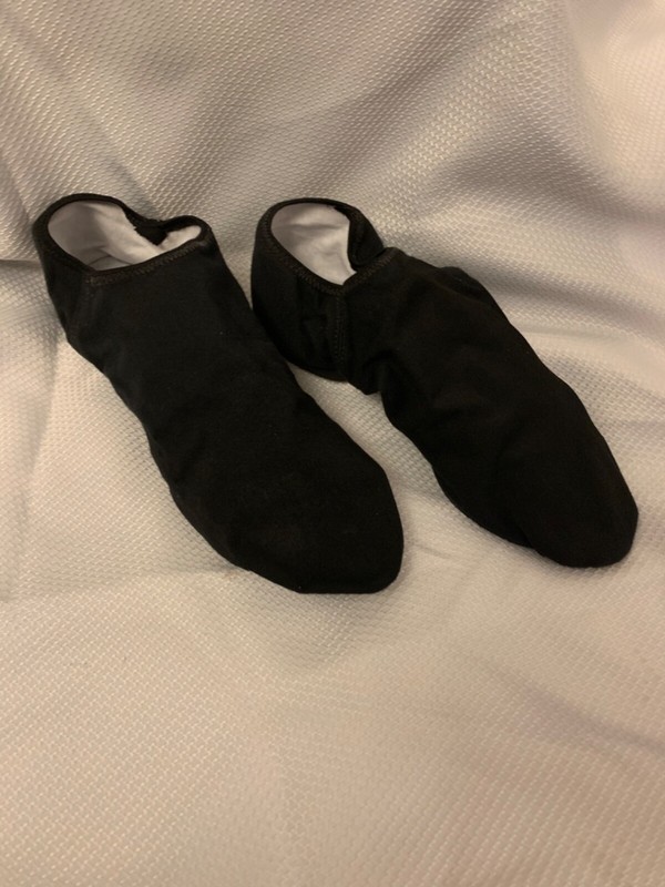 Canvas Jazz Shoes So Danca Adult sizes Black