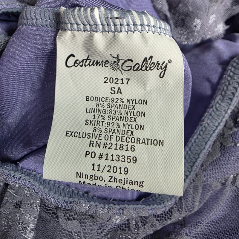 Costume Gallery Breathe Clearance Costume Youth Girls Purple Ballet Lace Dress gallery