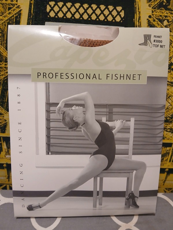 Capezio Professional Dancing Fishnet Toffee Brown #3000 M/T Adult