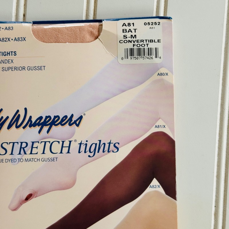 BodyWrappers Adult A31 Total Stretch Seamless Convertible Knit Waist Tights Tan gallery