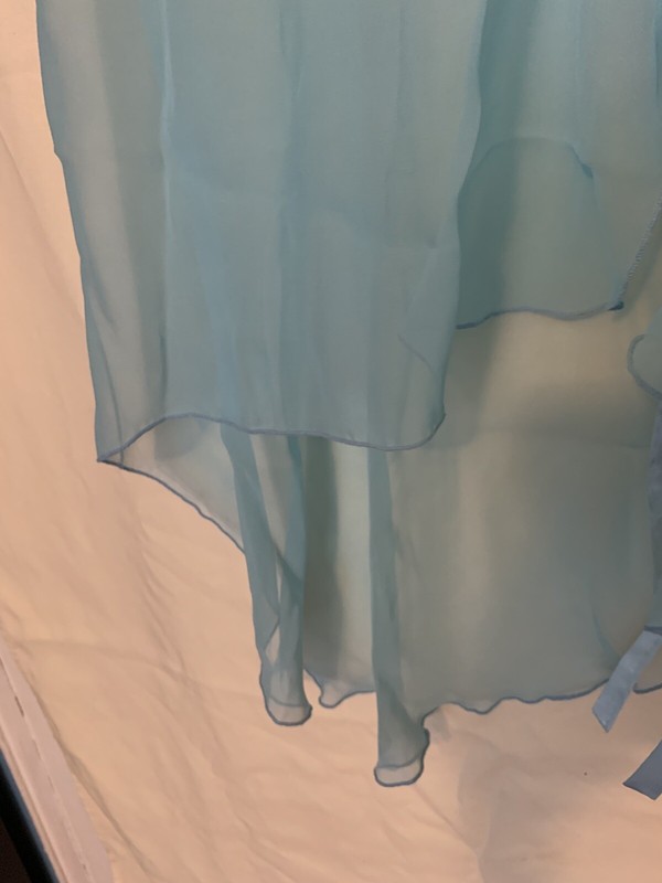 Trienawear Chiffon Light Blue Adult Wrap Ballet Skirt Long Drop One Size gallery