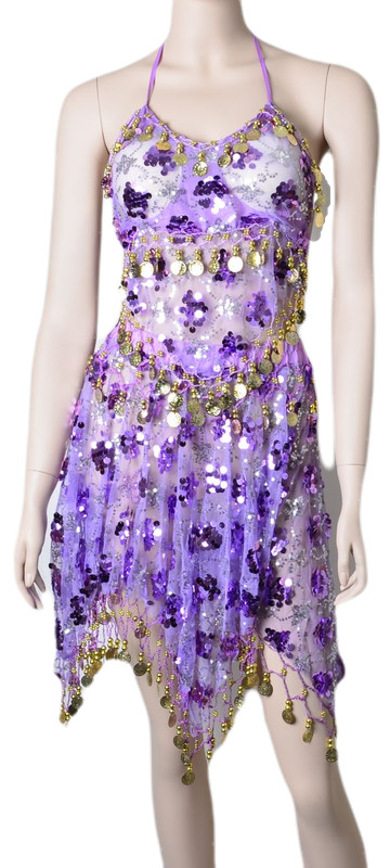 Women Belly Dance Costume jumpsuits Belt Skirt Silver Gold Coins exotic fashion gallery