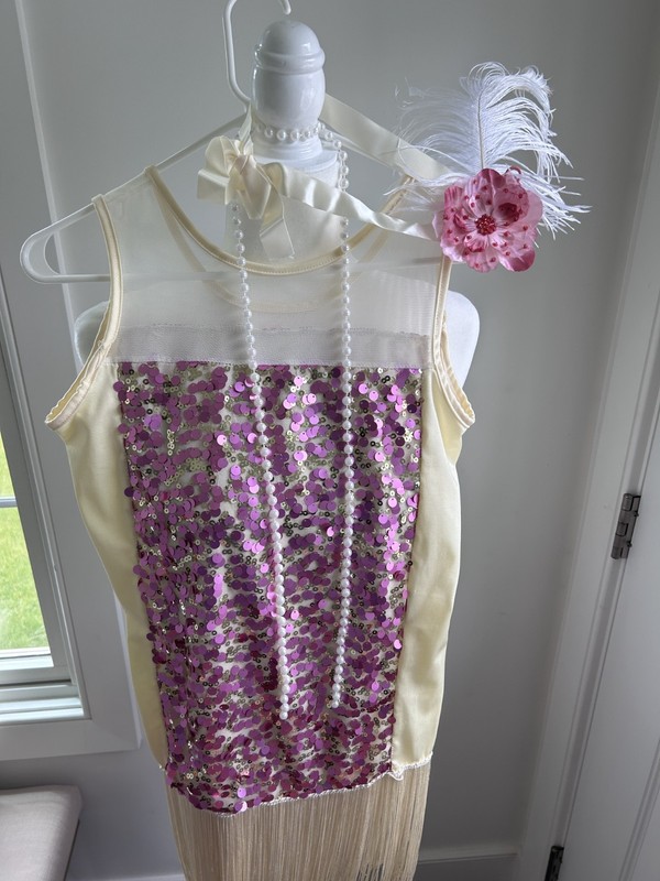 Dansco Flapper Dance Costume Jazz Musical Theatre LC BRAND NEW NEVER WORN