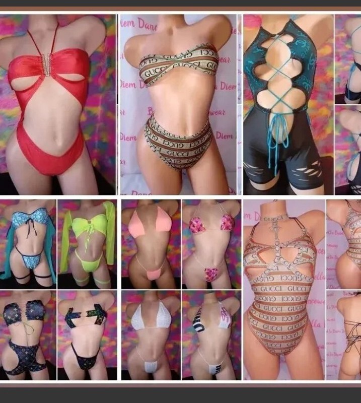 exotic dancewear rave wear Mixed Styles Wholesale 20 Outfits