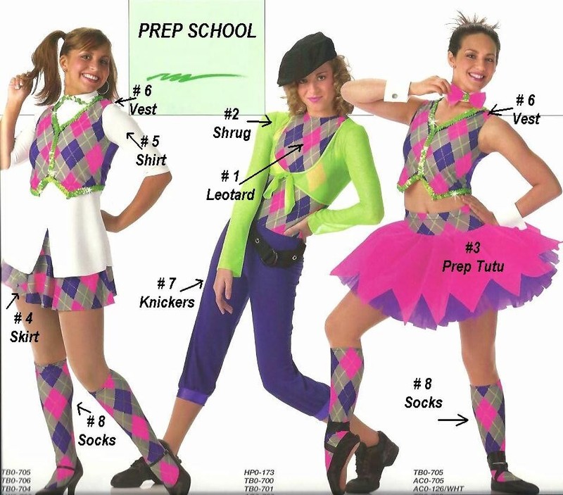 Lot of 3 Prep School KNICKERS ONLY 1-CXS & 2-6x7 Dance Costume PURPLE Capri Pant gallery