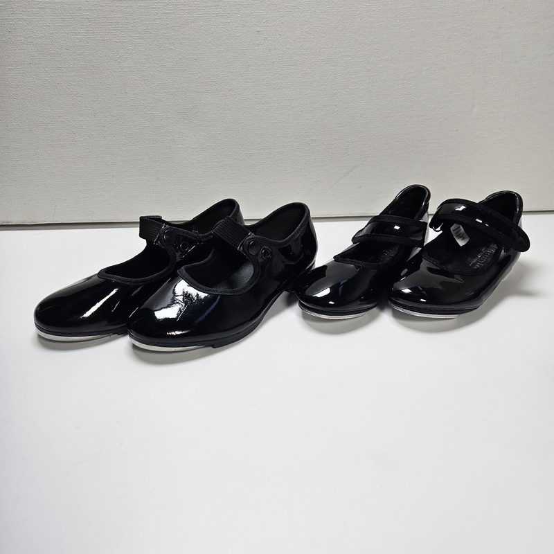 Freestyle A Danskin Company Soy Danca 9 10 Black Tapdance Tap Dance Shoes Bundle