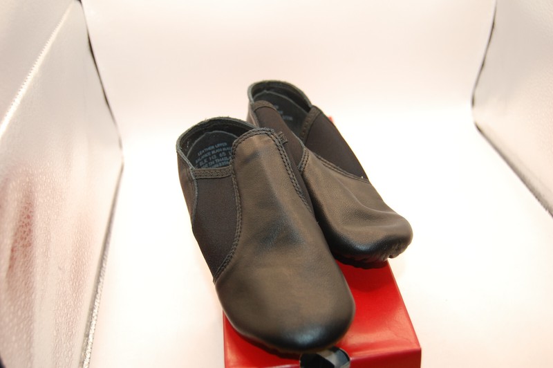 NIB Capezio unisex-child E Series EJ2C Jazz Slip on 13 M Not Ret Black
