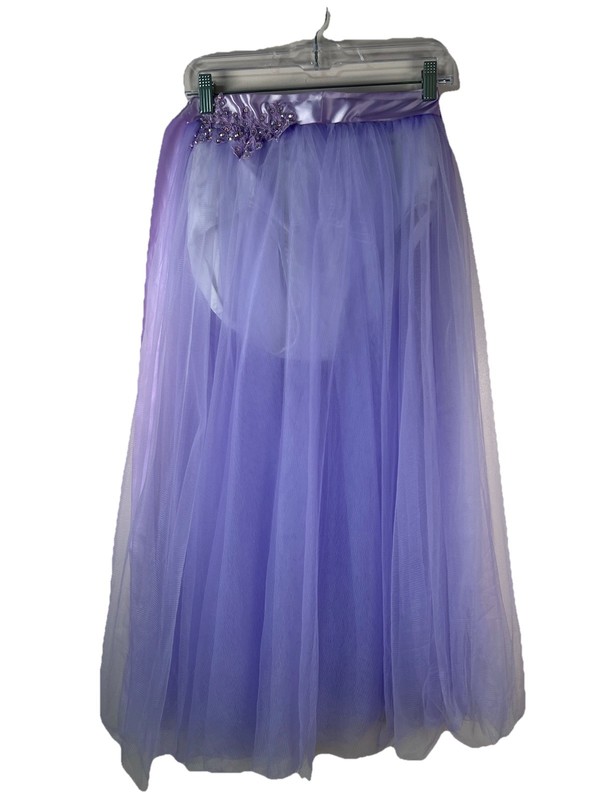 Weissman Ballet dance costume Tulle Maxi Skirt Lavender Medium Adult Fairy