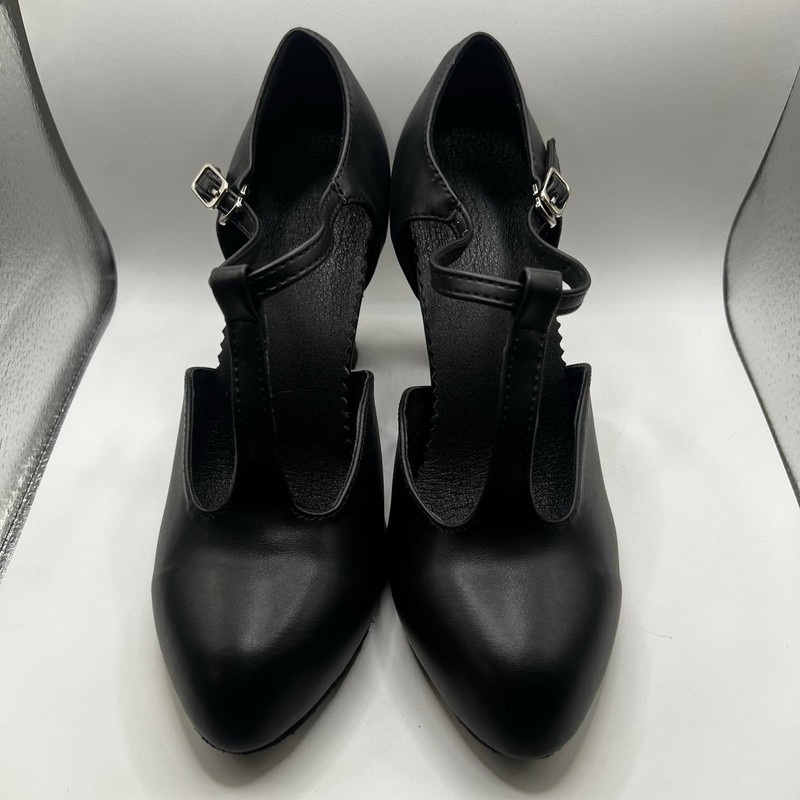 NEW Dance And Sway Women’s Size 6.5 Black Shoes Heel 3.2”