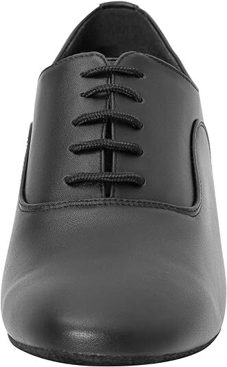 Men's Latin Dance Shoes Leather Sole Ballroom Salsa Tango Waltz Character Shoes gallery