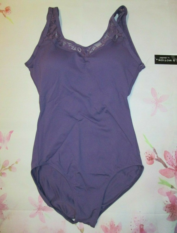 Leotard New Womens PA Petite Adult Dance Ballet Gymnastics Jazz Blue Danshuz