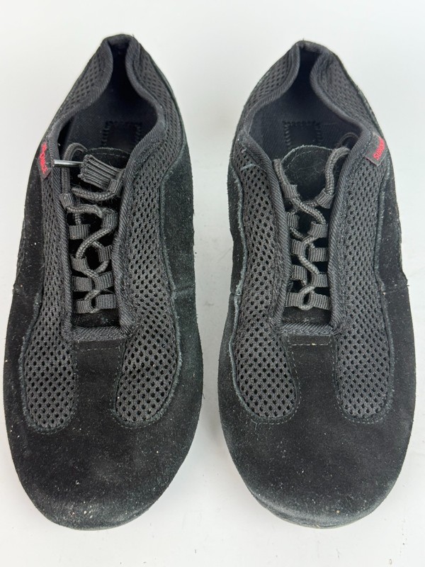 Women’s Supadance Dance Shoes Size 6 Black Mesh * Pre-Owned
