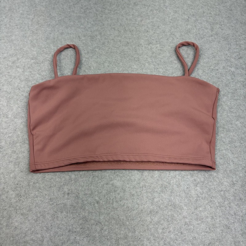 FIVE The Label Dancewear Top Womens Small Pink Sports Bra Yoga Ladies