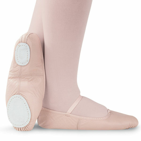Capezio CG2002A Women’s Size 11M (Fits 10) Pink Leather Split Sole Ballet Shoe