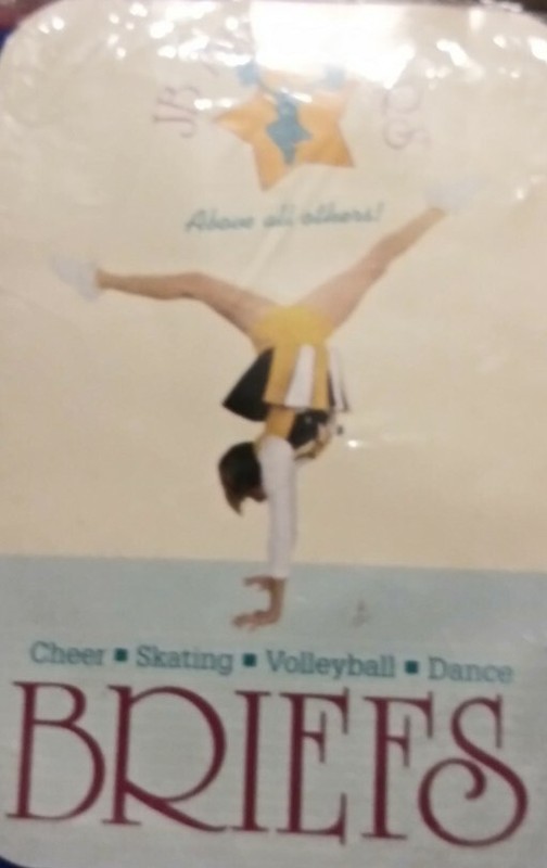NEW JB Bloomers Briefs Black dance cheer skating volleyball Youth Small coverage