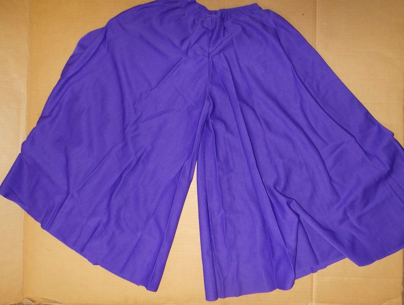 PRAISE LITURGICAL Church DANCE Palazzo Pants Purple Adult Praisewear crepe gallery