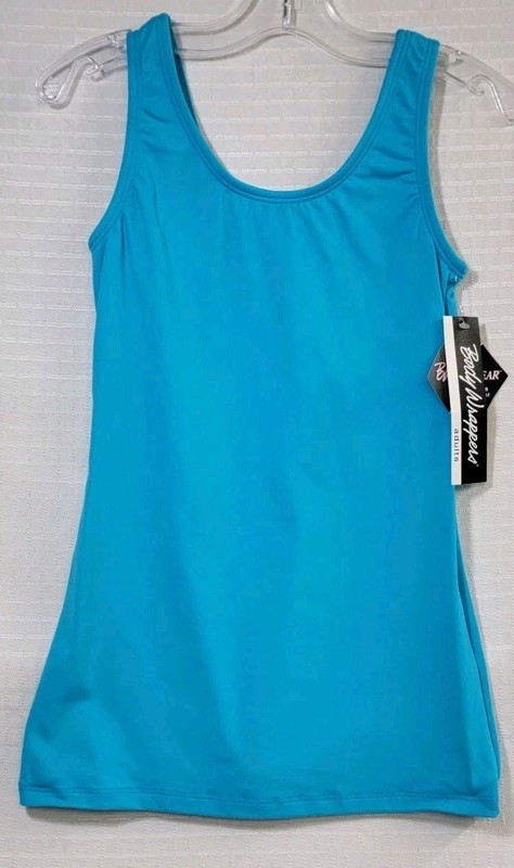 Body Wrappers ProWEAR Collection Lyrical Tank Pullover Light Blue SZ SA