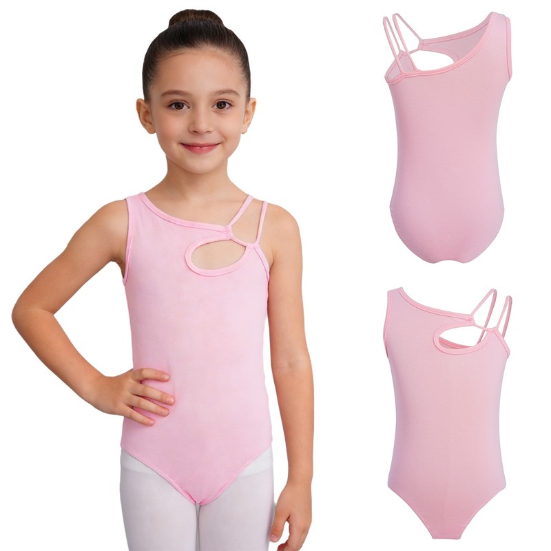 Girls Bodysuit Competitions Jumpsuit Cha-Cha Ballet Show Unitard Fitness Yoga