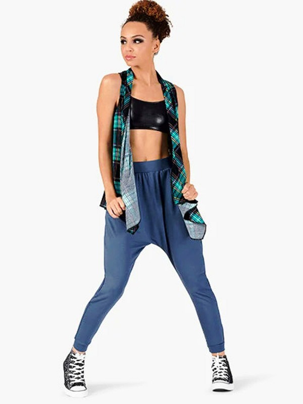 NWT Plaid 3-piece Hip Hop Costume Adult S, M, L or XL