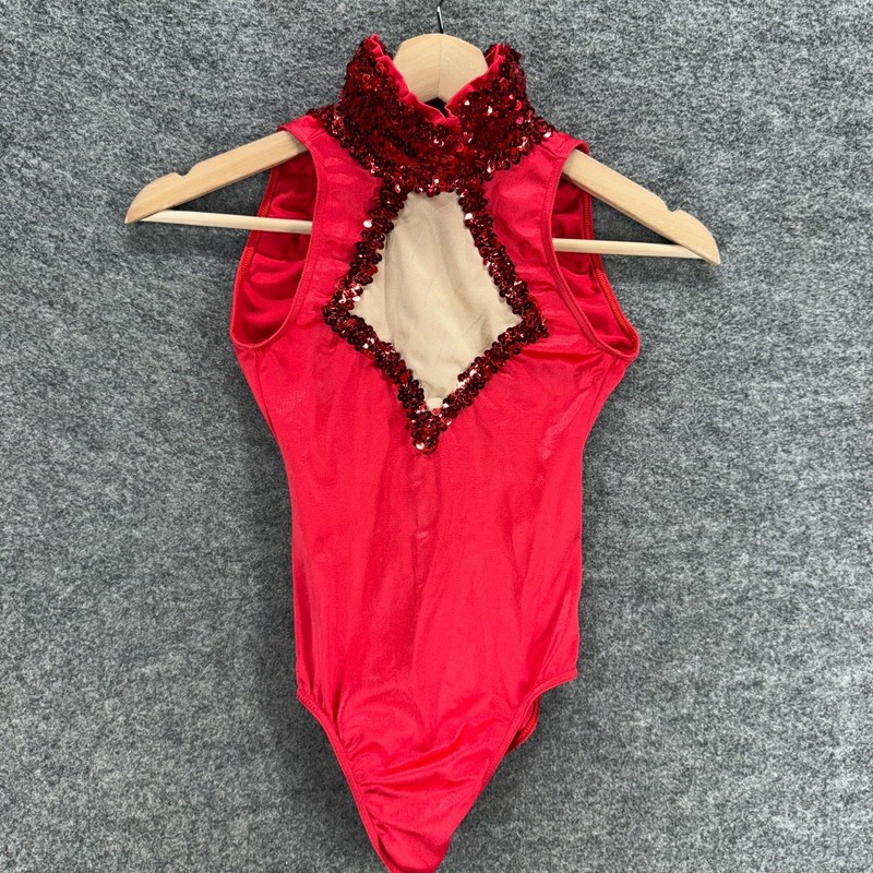 Unbranded Dancesuit Women S Sequin Sleeveless High Neck Dancewear
