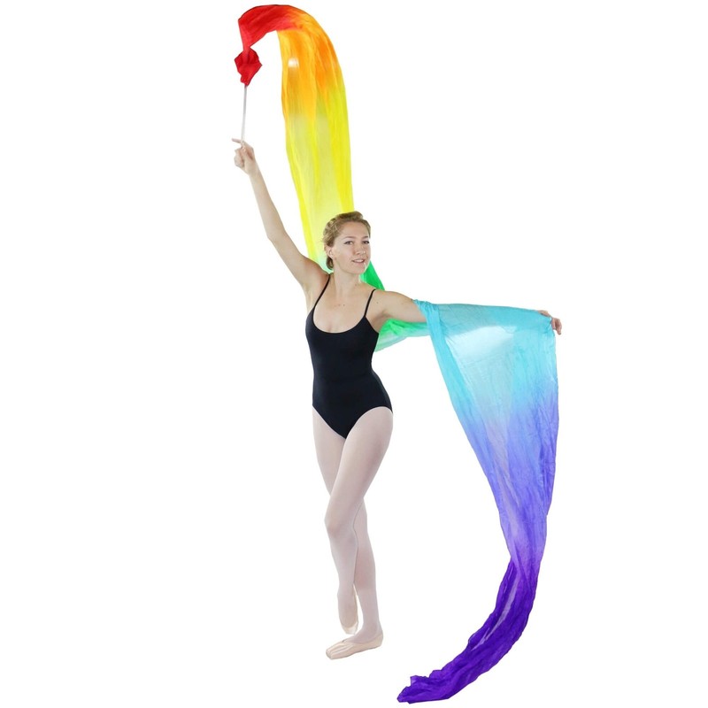 Danzcue Silk Flower Dance Streamer Multi gallery
