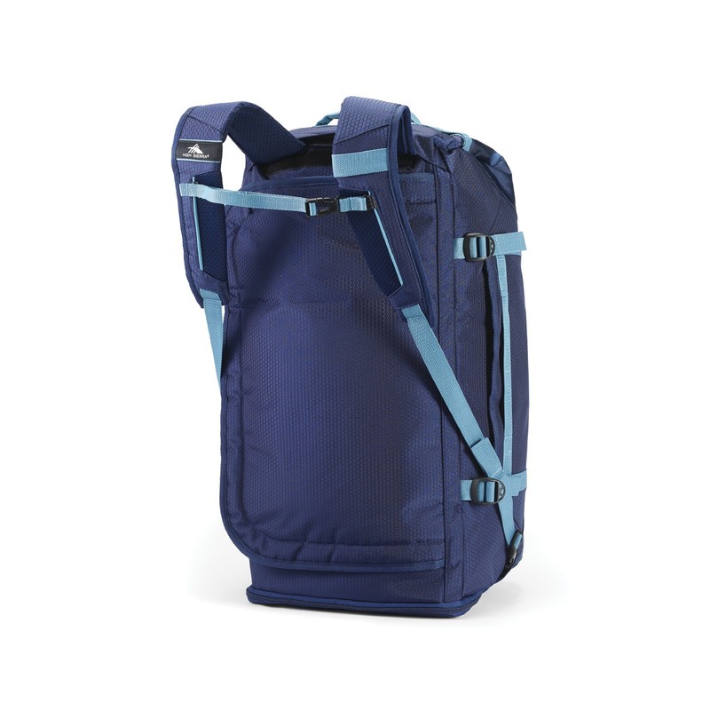 High Sierra Fairlead Zipper Closure Travel Duffel Backpack with Handle, Blue gallery