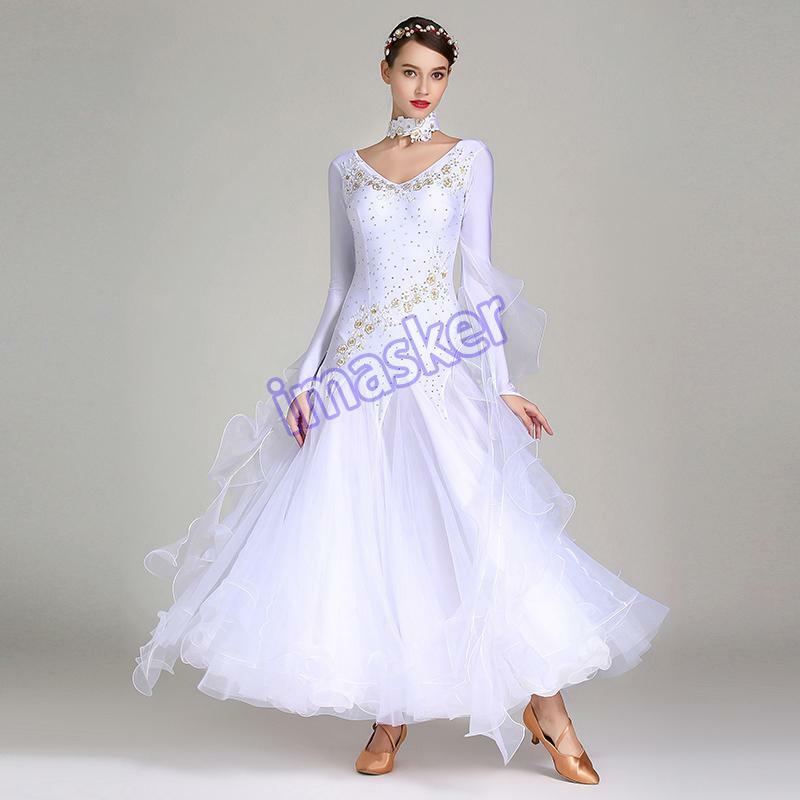 NEW Ballroom Competition Dance Dress Modern Waltz Standard Dress gallery