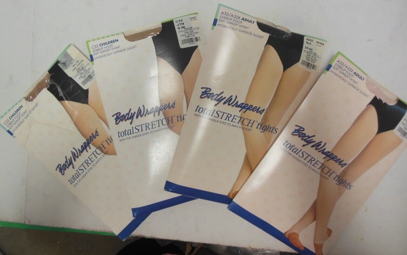 Body Wrappers C32 A32 Soft Stirrup Foot Supplex Tights 3 colors child/ladies gallery