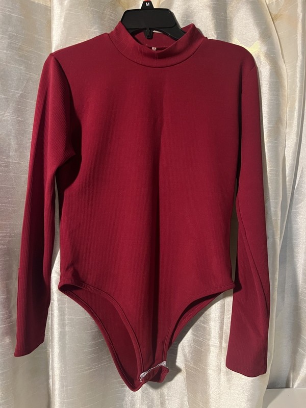 Burgundy Leotard
