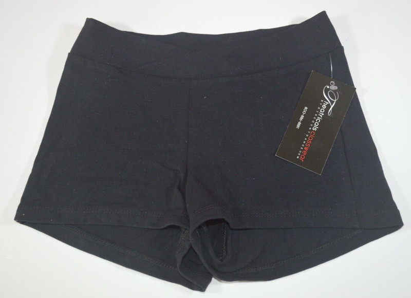 Theatricals Black Dance Shorts (N5505C) - Girls Size Medium - NWT