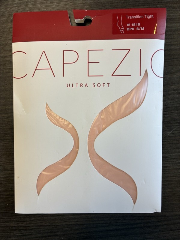 Capezio Women's Ultra Soft Transition Tight #1816 BPK S/M Adult Ballet Pink NEW