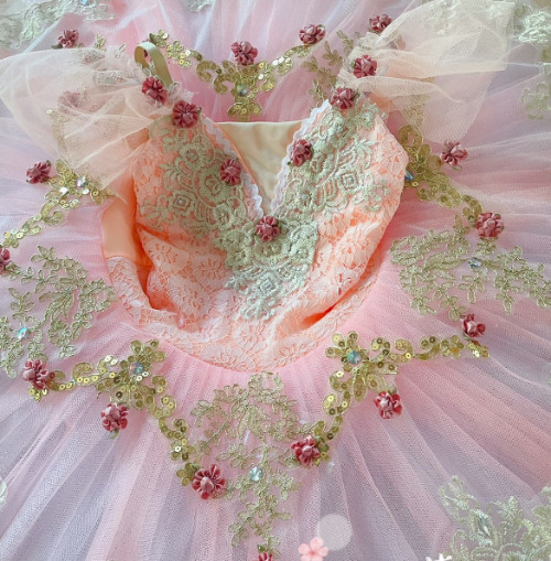 Professional Ballet Pink Peach Classical Pancake Ballet Platter Tutu Costumes gallery
