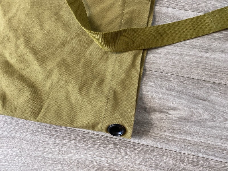 Military duffle bag olive drab canvas. Aprx: 45"x 28" inches. 100% Cotton gallery