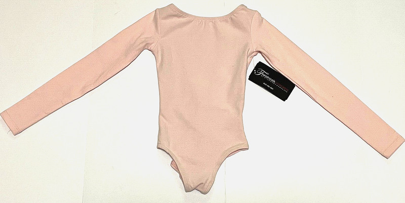 Theatricals Dancewear Leotard Bodysuit Long Slv V-Back TH5560C New Girl S