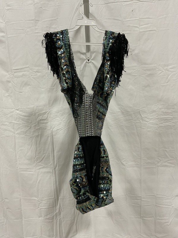 Art Stone “You Don’t Know Me” Multi Color Women’s Dance Costume – Medium Adult