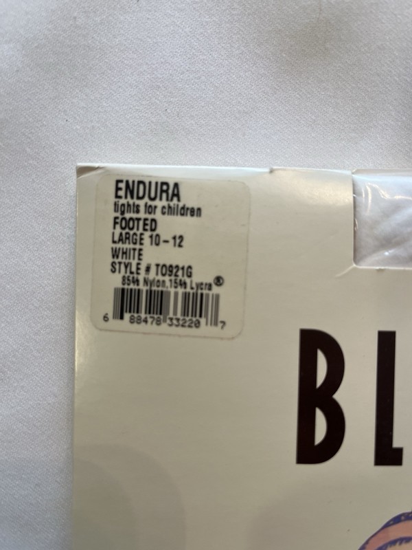 Bloch Dance Rights For Girls - Size Large 10-12 - White - StyleT0921G gallery