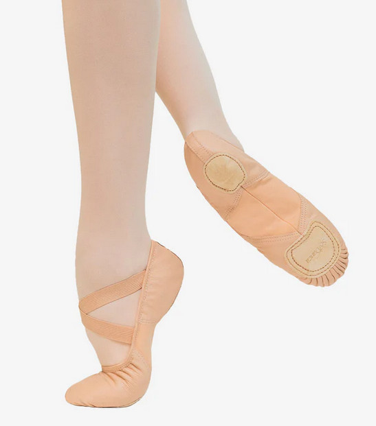 Briar – SD110L Adult Super-Pro Leather Split Sole Ballet Shoe 9 L C Pink