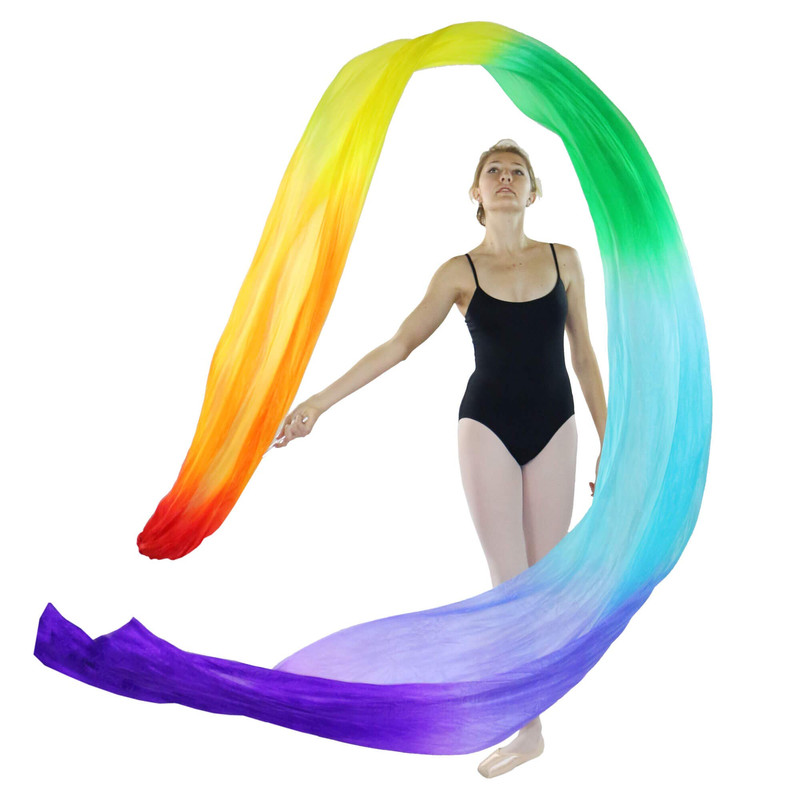 Danzcue Silk Flower Dance Streamer Multi