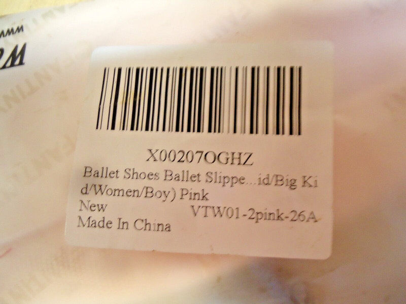 Ballet Slippers/Ballet Shoes- Child Size 2