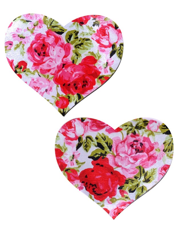 PASTEASE brand Pasties Printed Heart Nipple Pasties | Buy 2 Get 1 Free