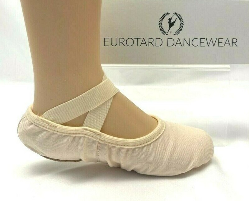NEW Eurotard Ballet Dance Shoe A1004A *COMFORT STRETCH* Womens 5.5 6.5 9 9.5 10