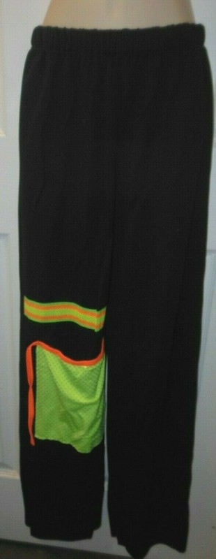 Dance Costume Pants 90’s style hiphop Black Neon Green Child Ladies mens