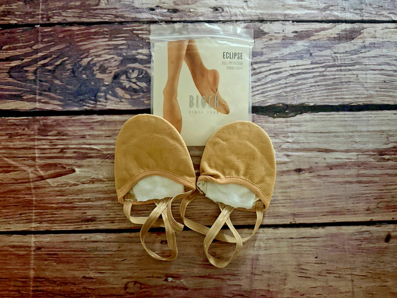 Bloch Eclipse Sole Protection Canvas S0619 Ballet Dance Size MEDIUM NEW