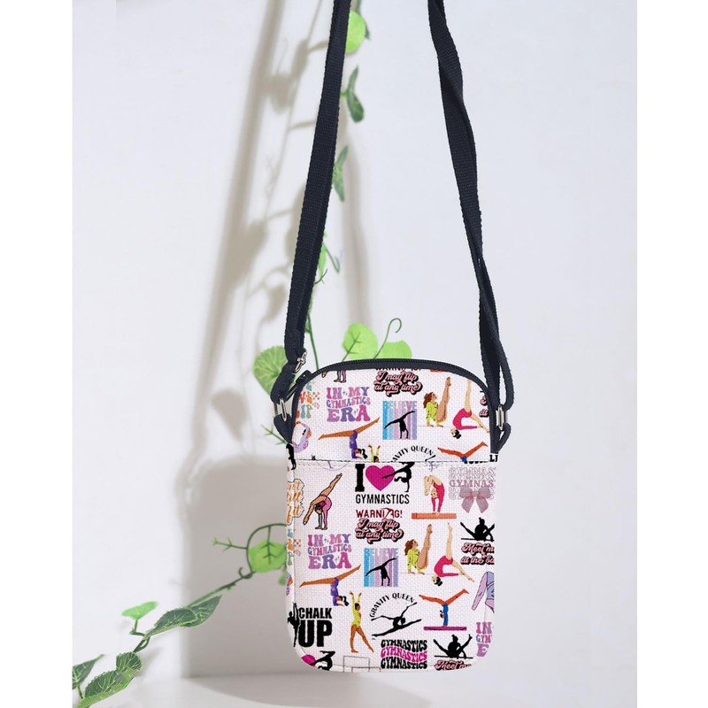 MAOFAED Gymnastic Crossbody Bag, Gymnast Gift, In My Gymnastics Era, Gymnasti... gallery