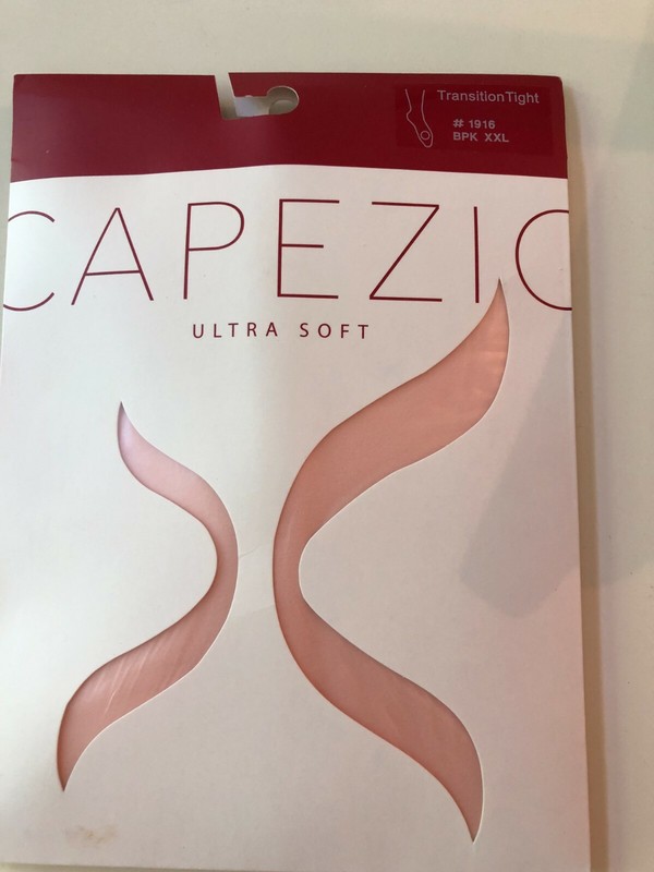 Capezio Ultra Soft Transition Pink Tights #1916 Size XXL NEW