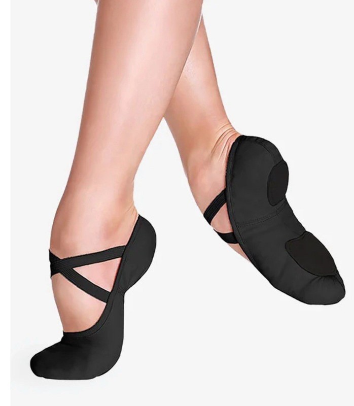 NEW Dance Ballet Shoes So Danca SD16 Youth Sizes Stretch Canvas white 10 1/2 S b gallery