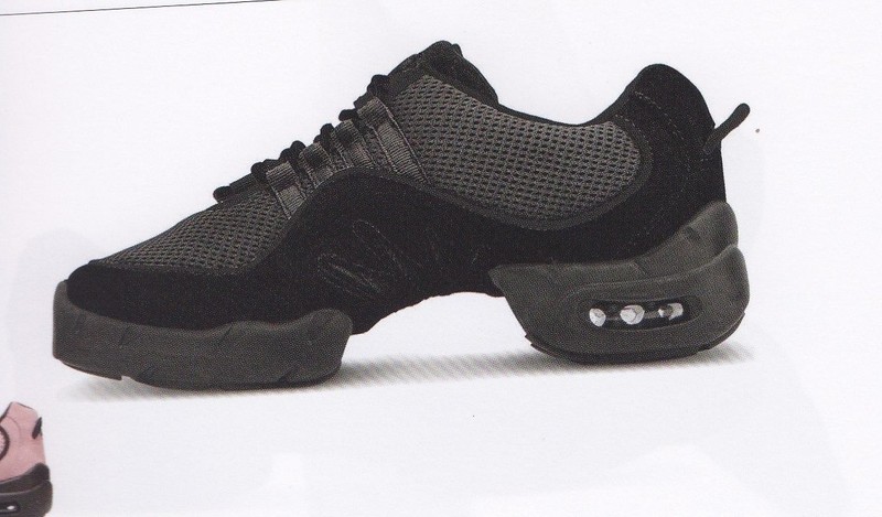 Dance Sneakers BLOCH SO538L all Black Hiphop Jazz $70 retail BOOST gallery