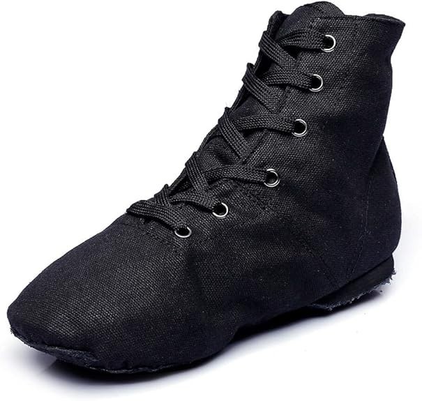 Jazz Dance Shoes Lace-up Dancing Ballet Boots Sneakers Size 38 Womens 7.5 to 8