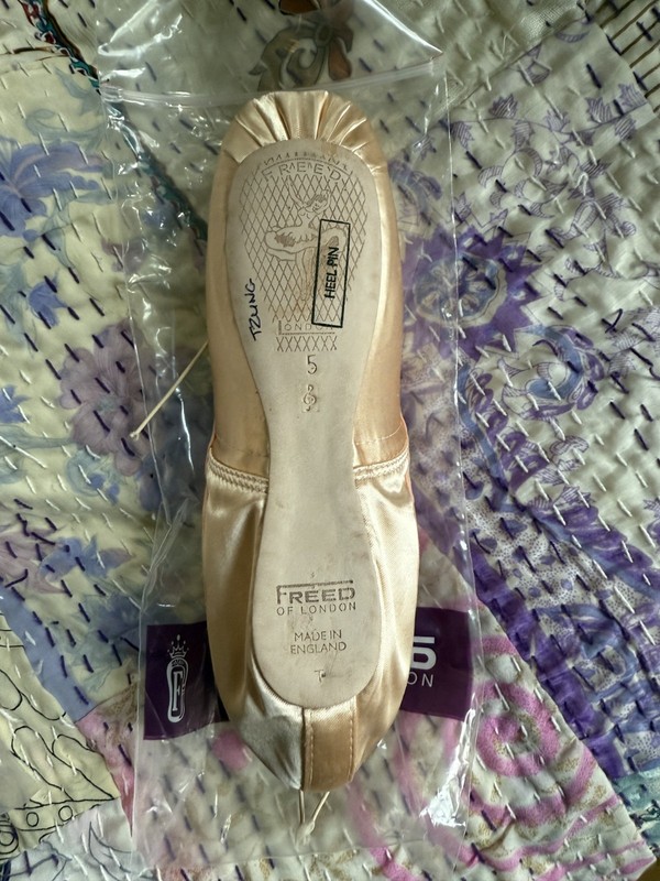 Custom Freed of London Pointe Shoes, Classics – Size 5, No X, Various Makers